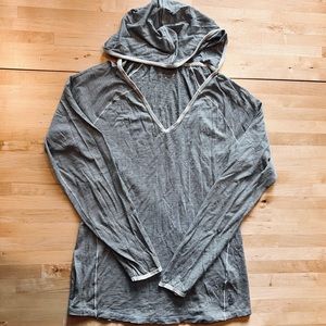 Smartwool hooded baselayer long sleeve medium